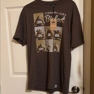 Big Foot Brown Graphic T-Shirt. Excellent Brand. A fun shirt for self/ Gift.